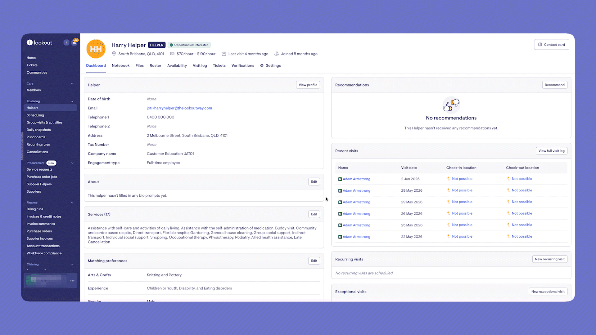 Helper dashboard_1