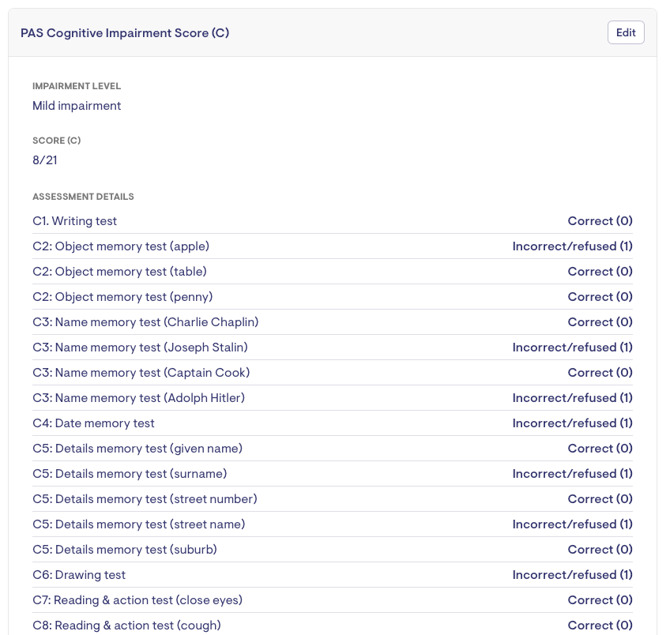 PAS-CDS Support 6
