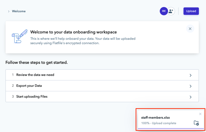 Onboarding Workspace