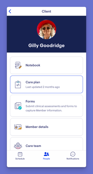 care plan helper app