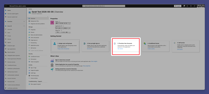 enable provisioning - new user experience 1