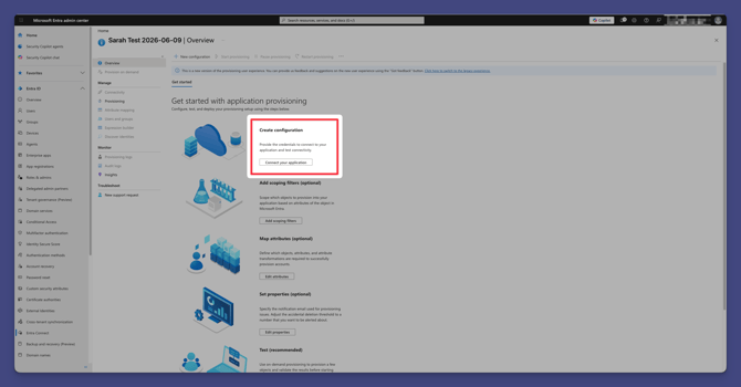 enable provisioning - new user experience 2