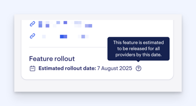 estimated date