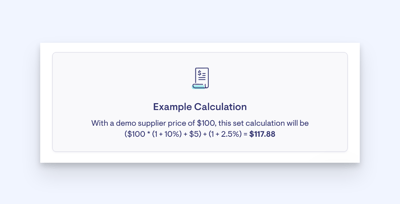 example calculation