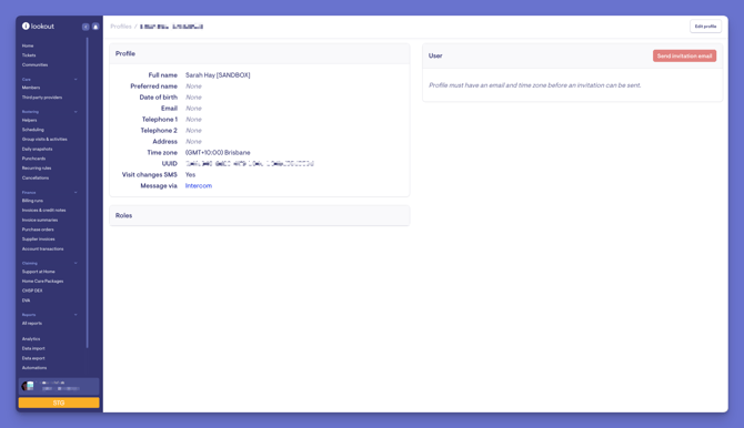 faq - profile created without email