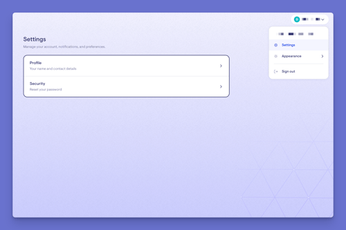 new additional settings