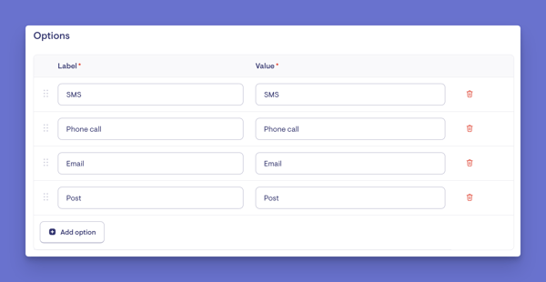 new custom att options