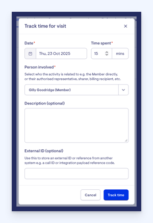 new time tracking box