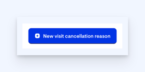 new visit cancellation button