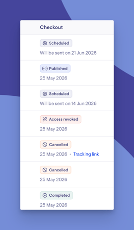 po status colours