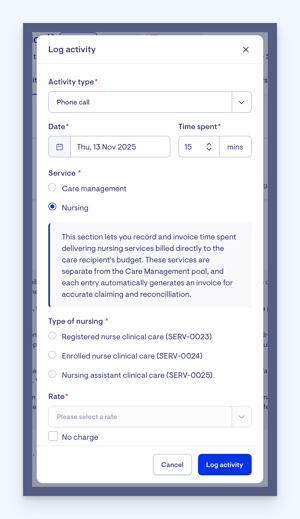 time tracking nursing